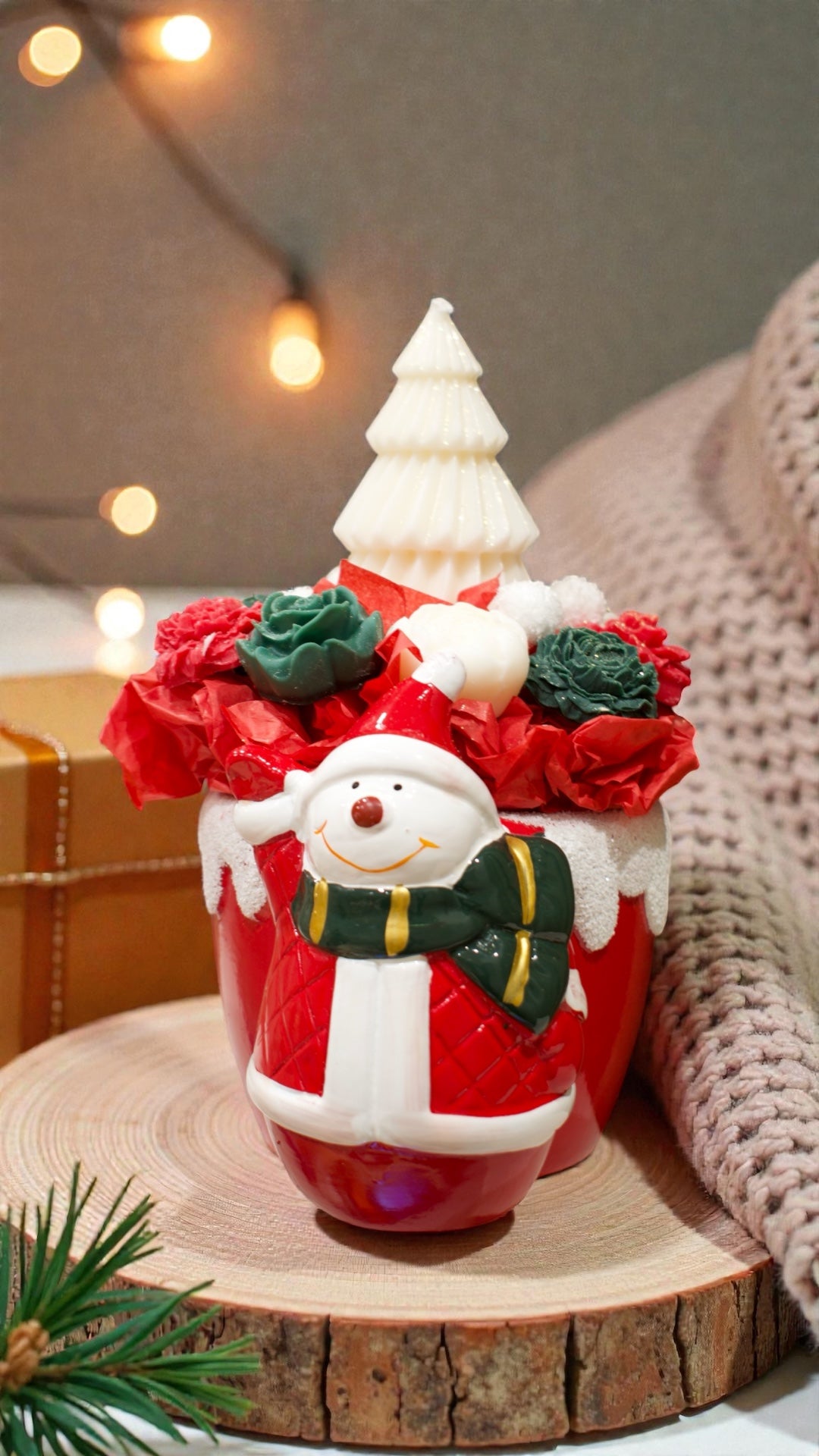 Jolly Snowman Bouquet