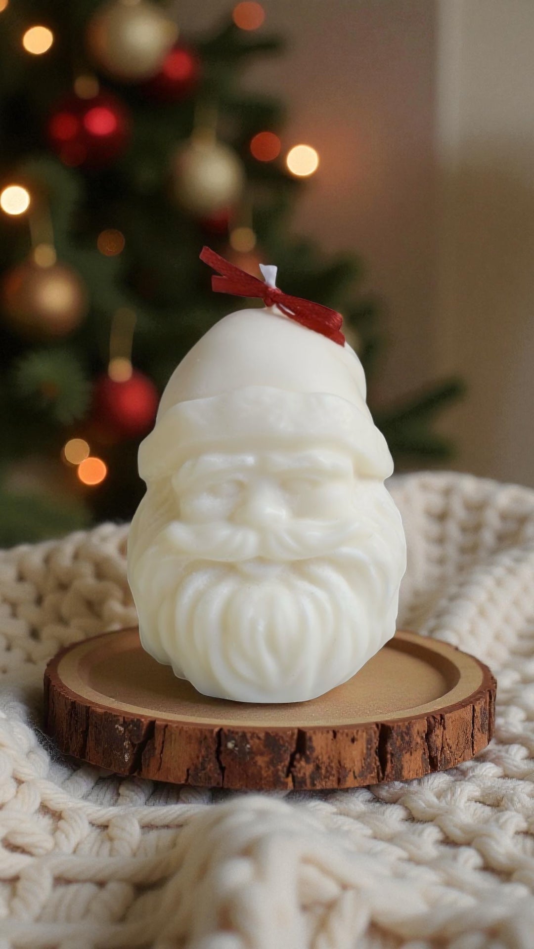 Santa candle