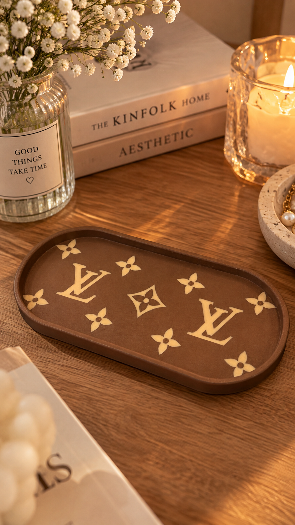 Monogram Chocolate Tray