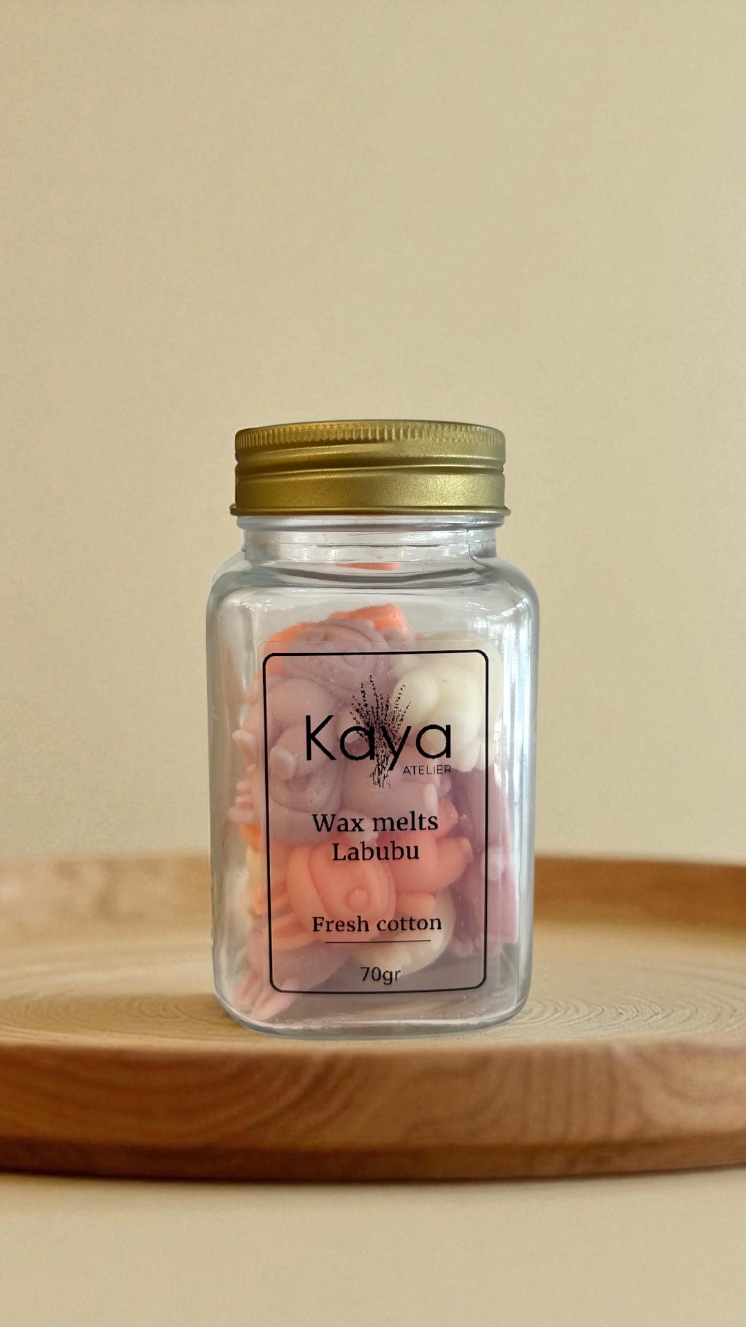 Wax melts Labubu