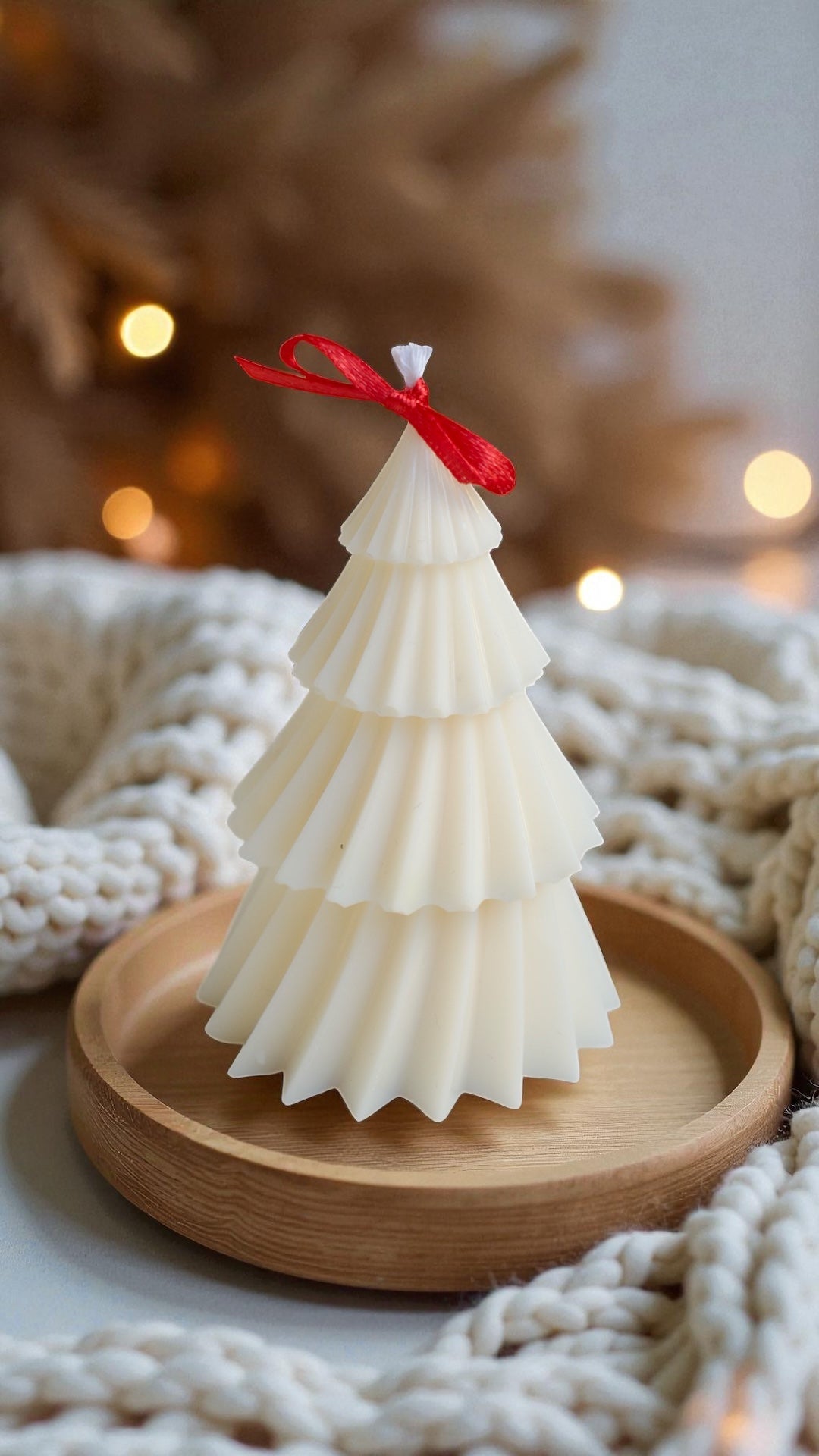 Christmas tree candle