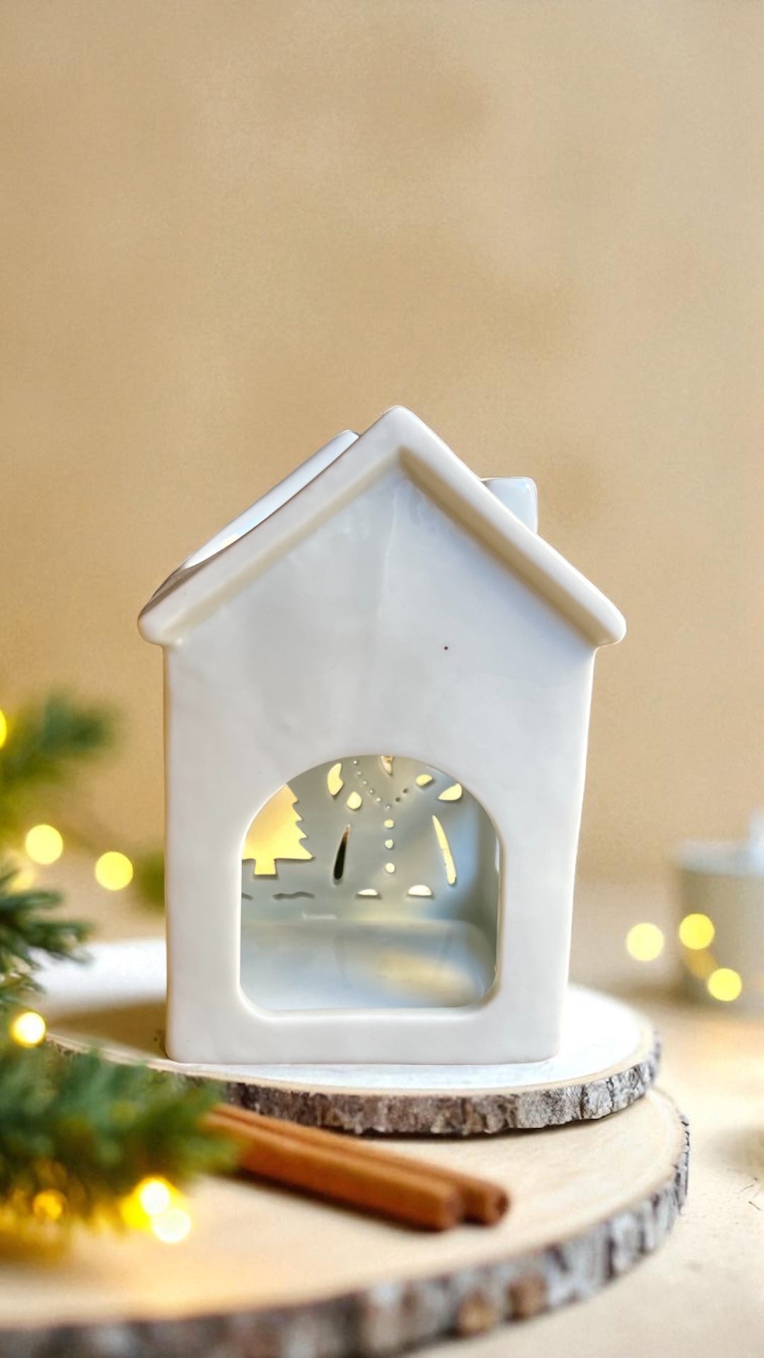 Κεραμικός καυστήρας Snowman