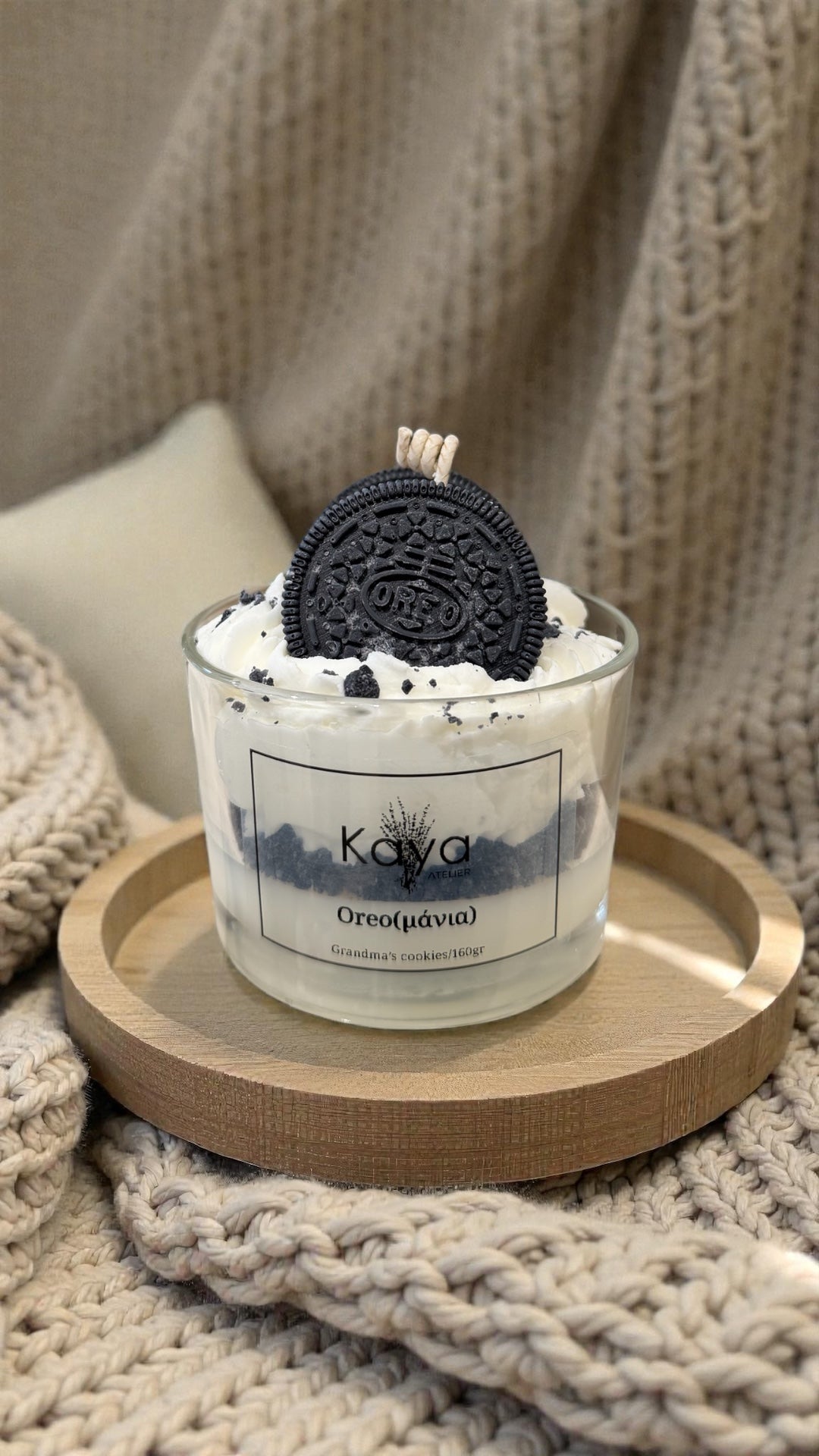Oreomania candle