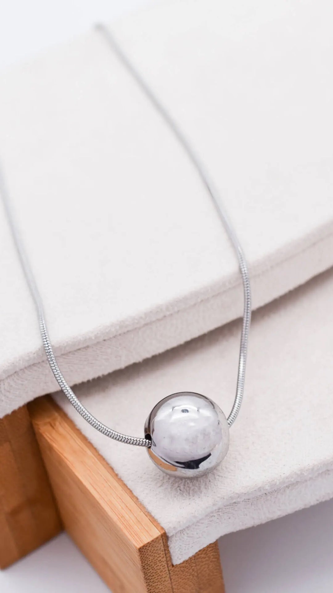Isabella Silver Necklace
