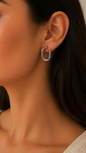 Anastasia Silver Earrings