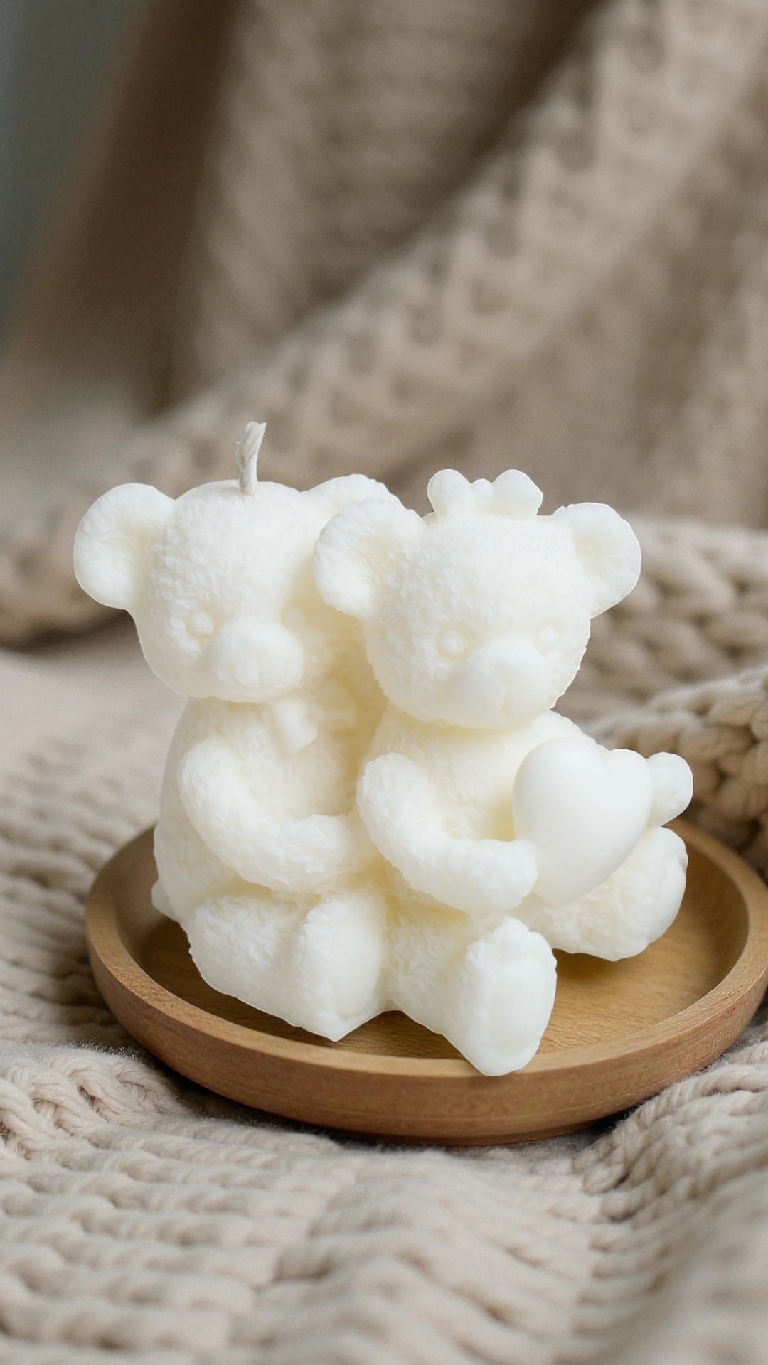 Teddy Bears candle