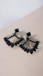 Diana Black Earrings