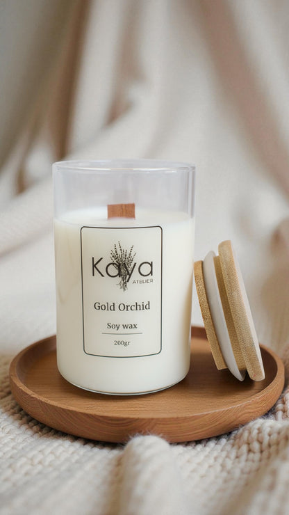 Winter Orchid candle