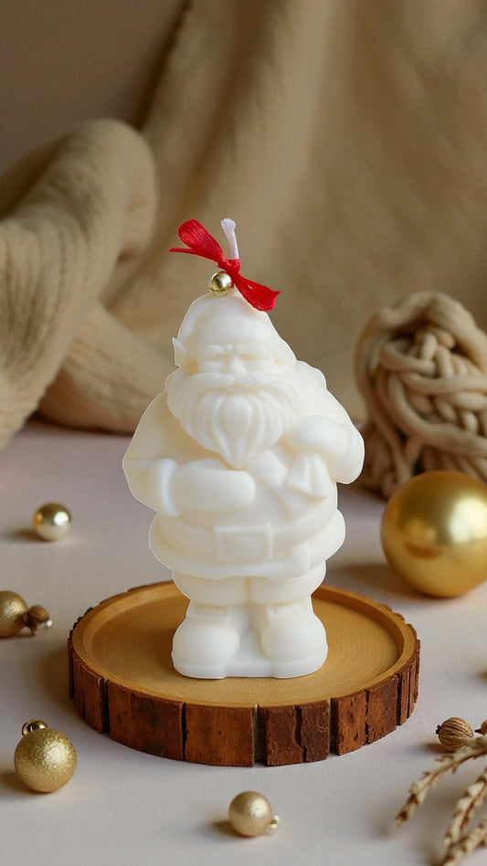 Hey Santa candle