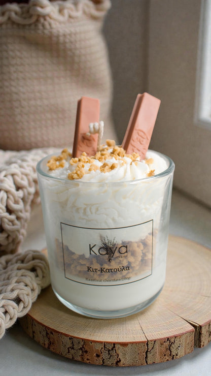 Chocolate candle