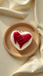 Two hands one heart candle