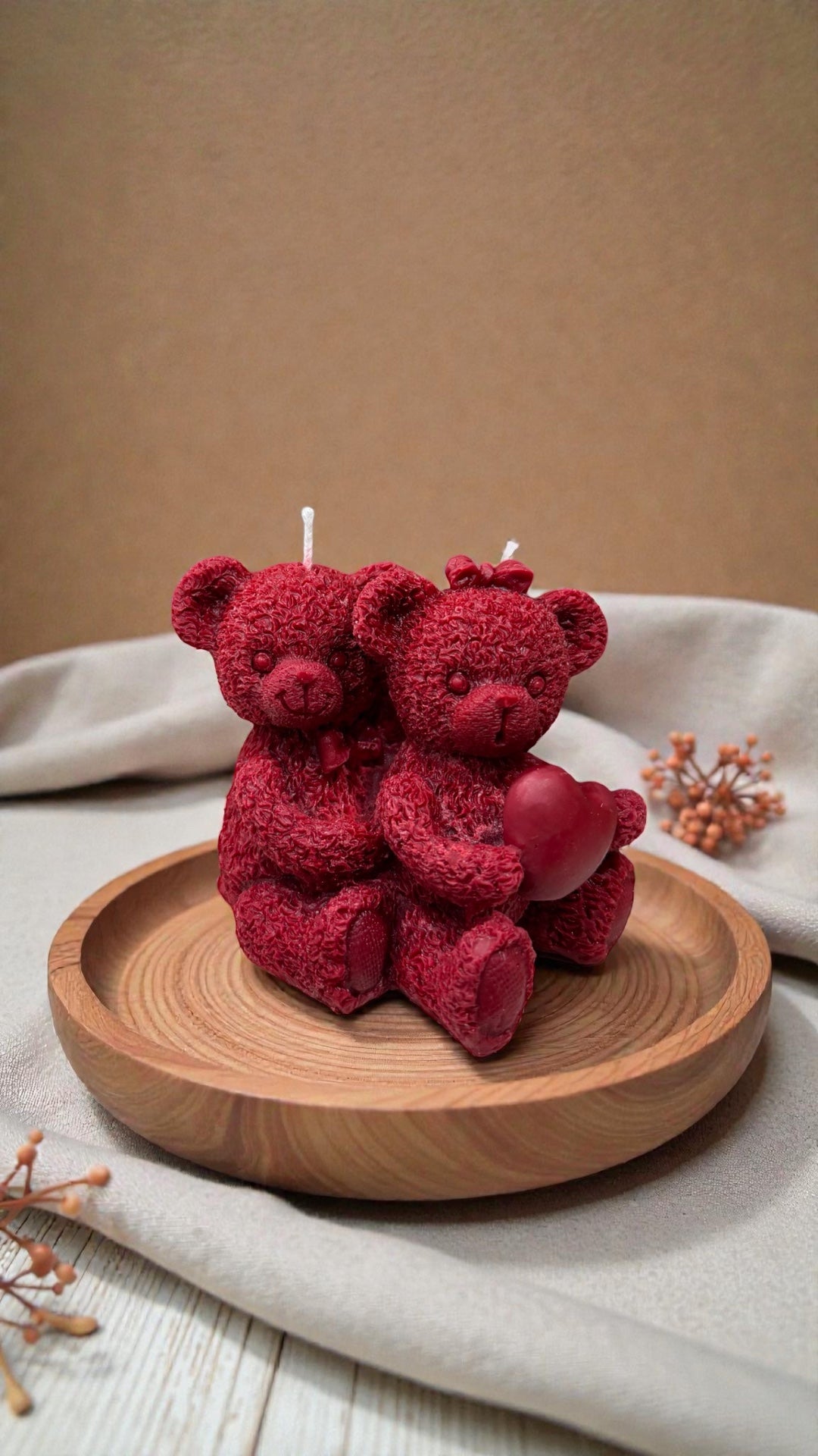 Teddy Bears candle