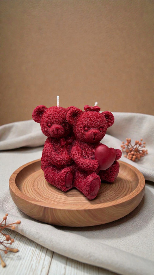 Teddy Bears candle