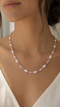 Seashell Pearl Necklace
