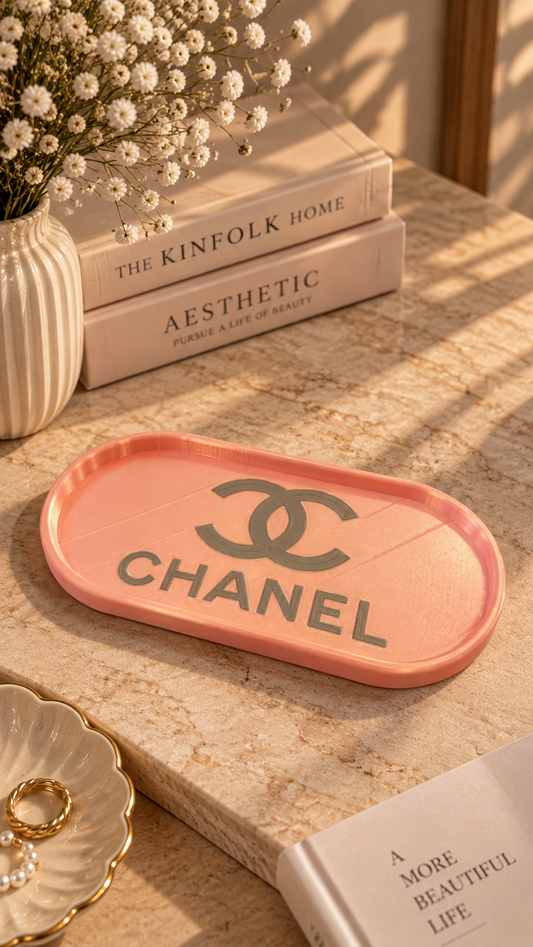 Pink Paris Tray