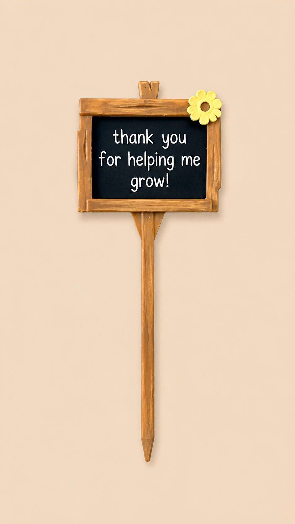 Thank you for helping me grow