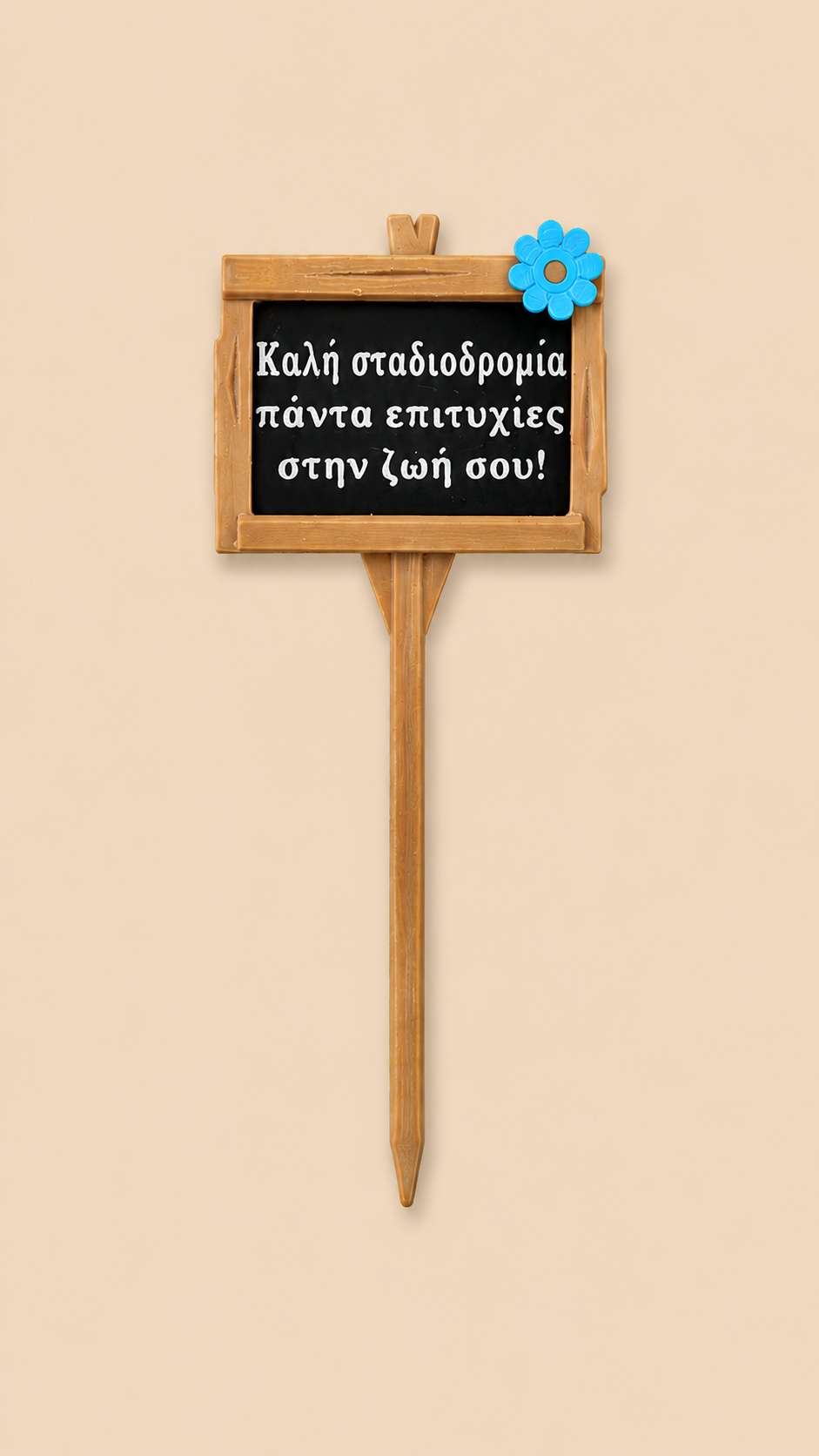 Καλή σταδιοδρομία πάντα επιτυχίες στην ζωή σου