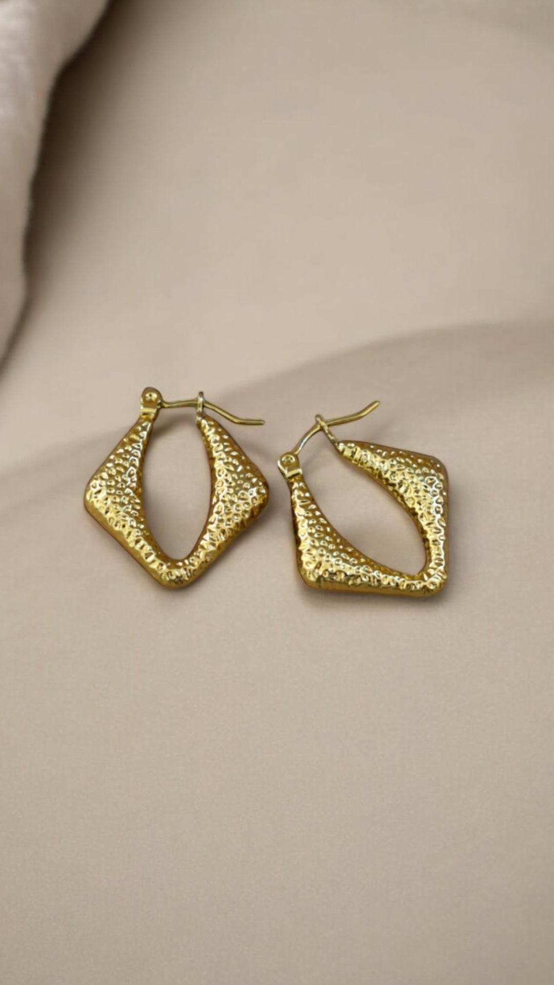 Aurora Gold Hoops