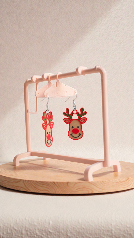 Festive Reindeer Earrings