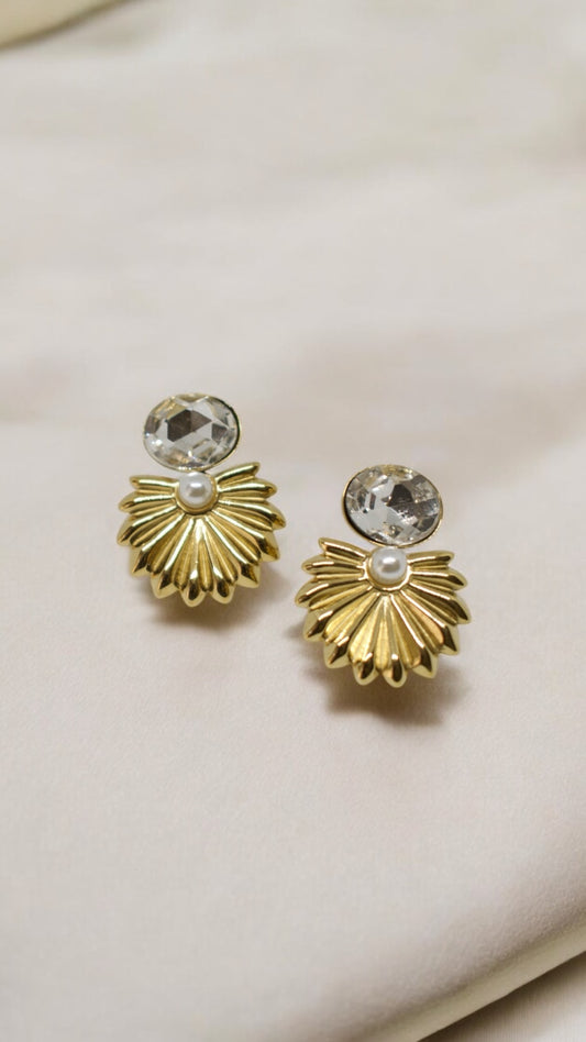 Elvira Gold Earrings