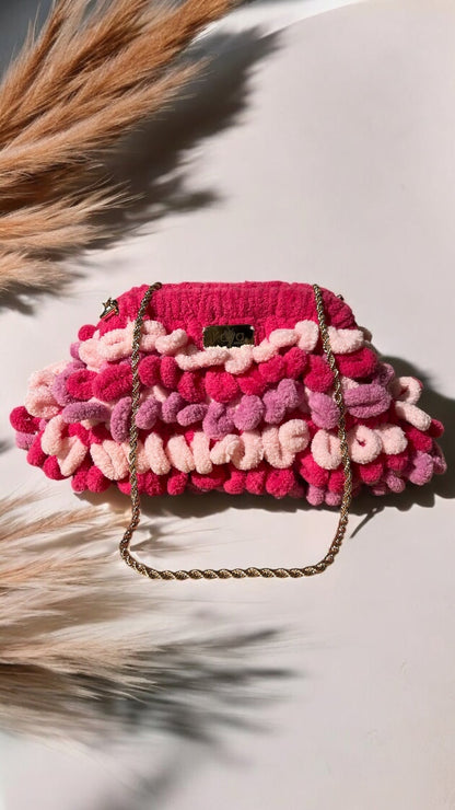 Puffy bag Rosy