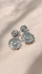 Sunflower Silver Earrings