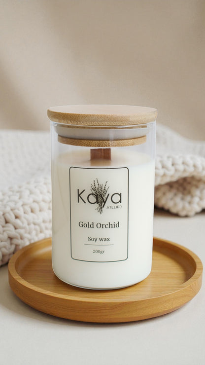 Winter Orchid candle