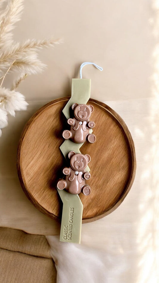 Easter candle Teddy Bear