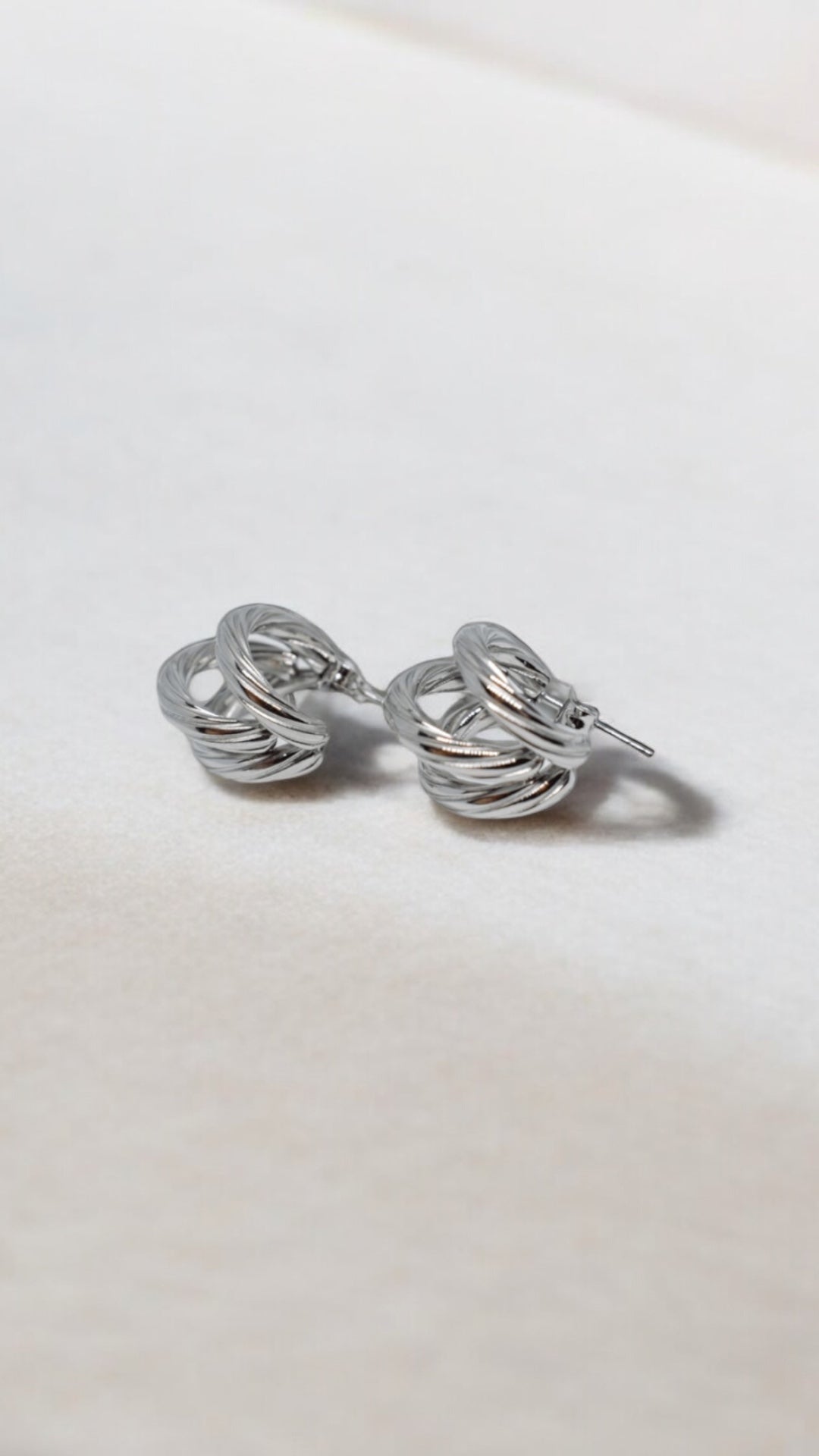Myla Silver Hoops