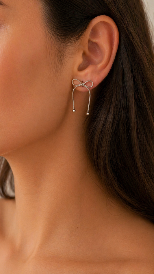 Agatha Silver Earrings