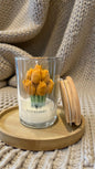 Tulip Bouquet candle