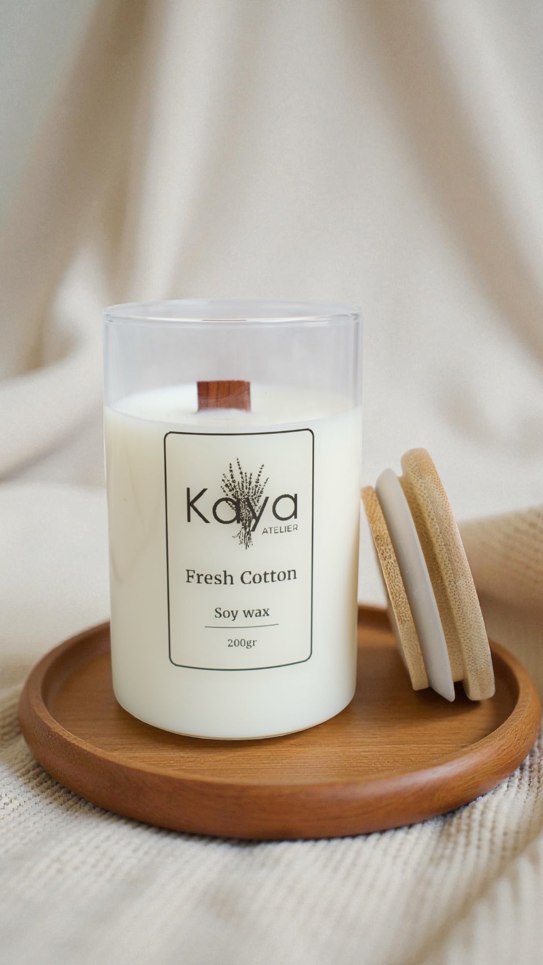 Pure Cotton candle