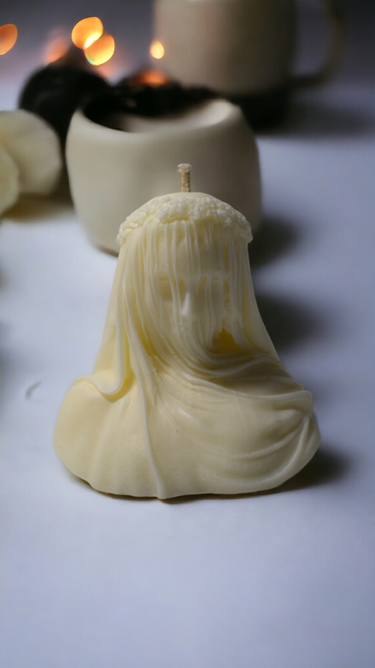 The girl candle