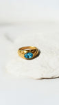 Oceanis Gold Ring
