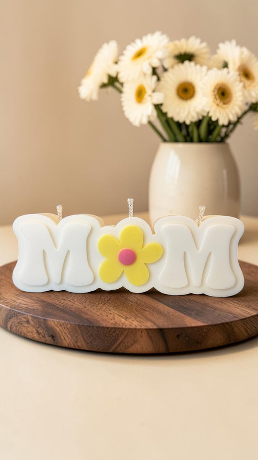Mom candle