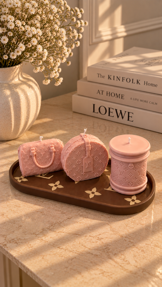 Monogram Chocolate Set