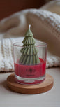 Christmas spirit candle