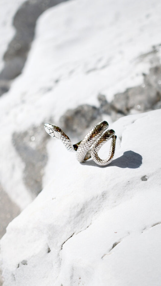 Snake Silver Ring